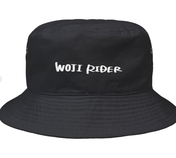 WOJI RIDER バケットハット(黒)